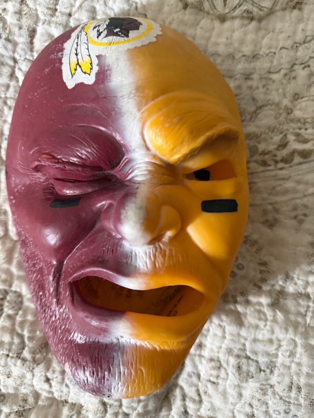 Vintage Washington Redskins NFL Full Face Mask – One Size